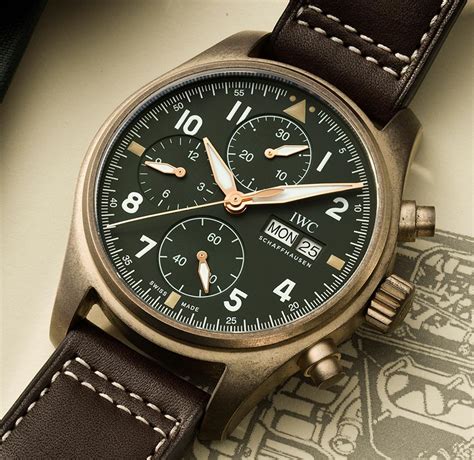 bronze iwc watches